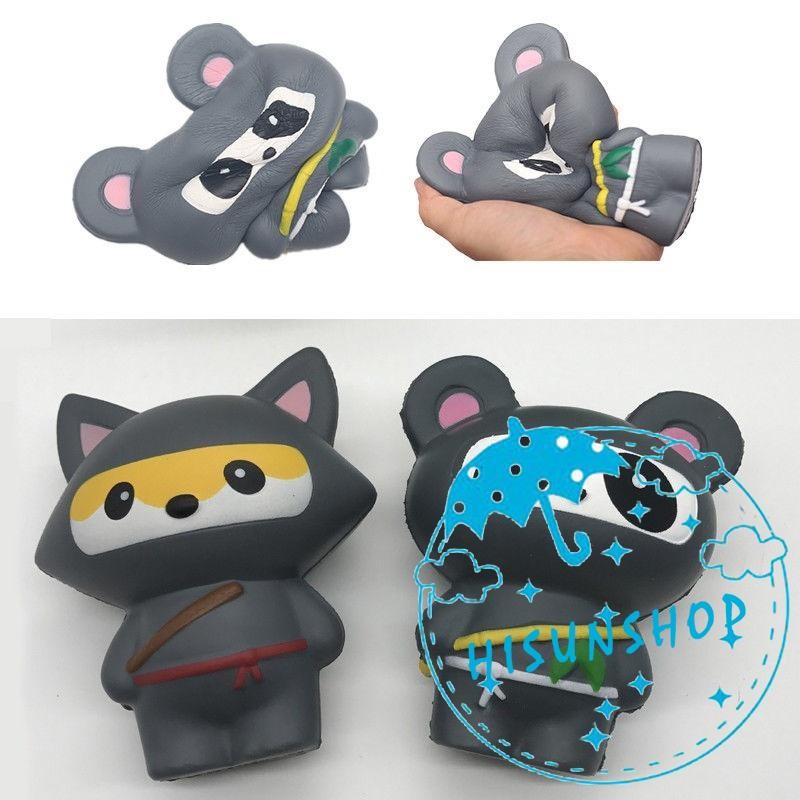 Suo T Squishy Bentuk Binatang Rubah Lucu Untuk Anti Stress