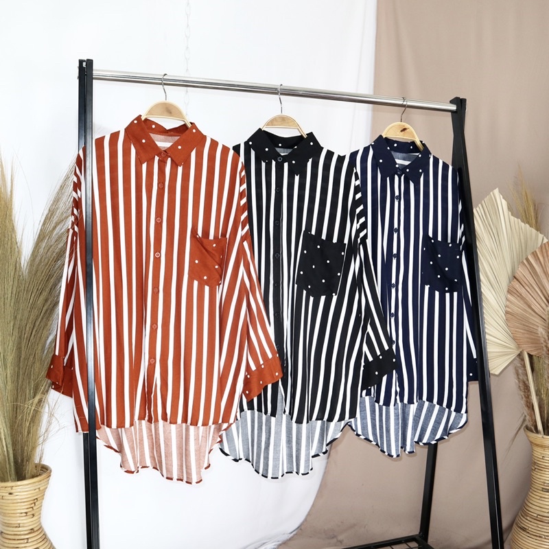 ELIZA SHIRT OVERSIZE SALUR