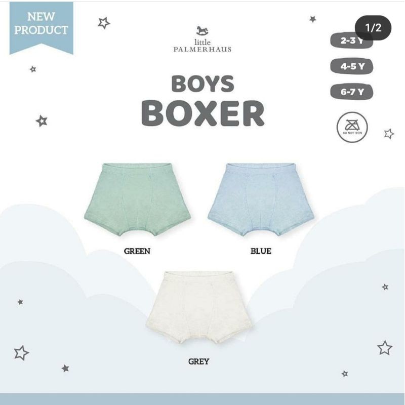 Boxer Anak Little Palmerhaus, celana dalam anak boxer perempuan dan Laki