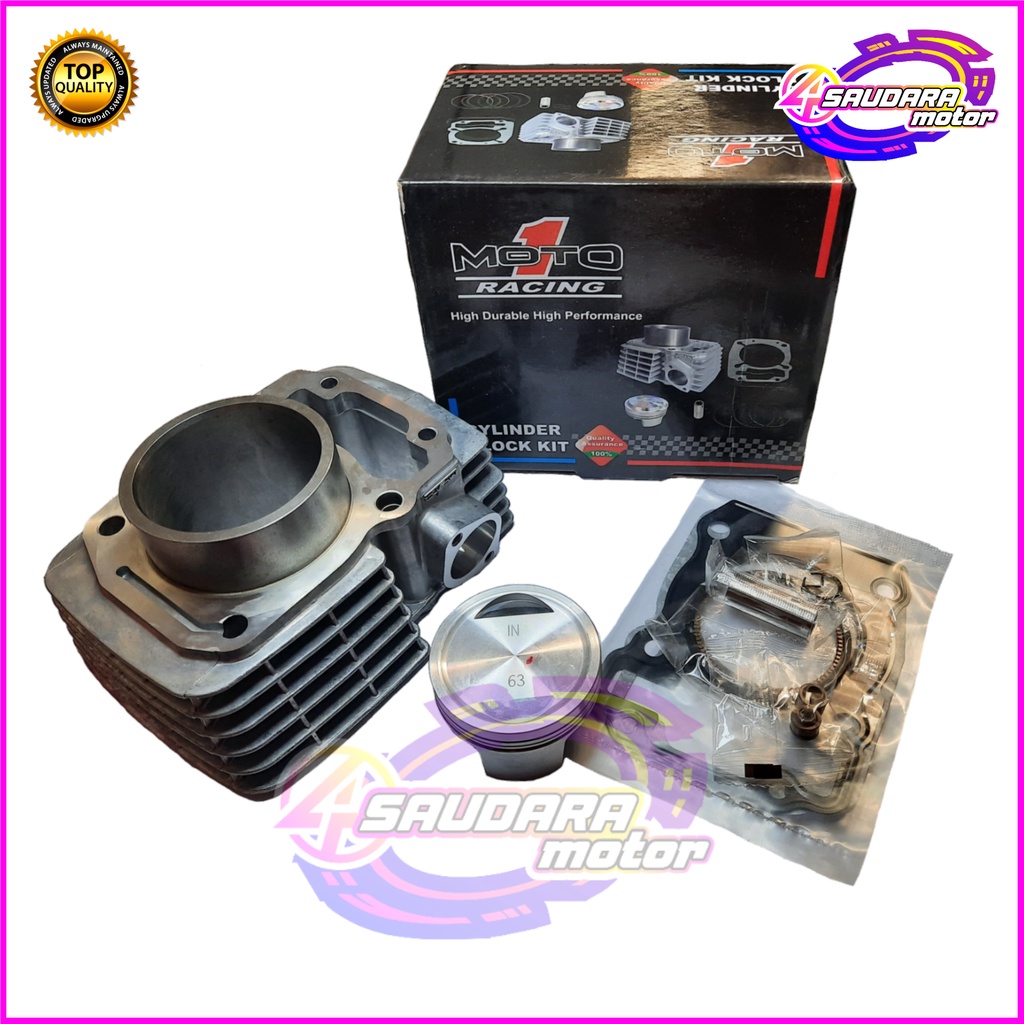 BLOK SEHER PISTON SILINDER CRF KLX 150 SILINDER BLOK CRF KLX 150 66MM & 69,5 MM MOTO1 MOTO 1