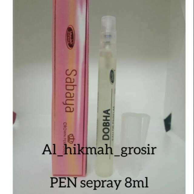 PARFUM PEN SEPRAY DOBHA 8ML AROMA SBAYA