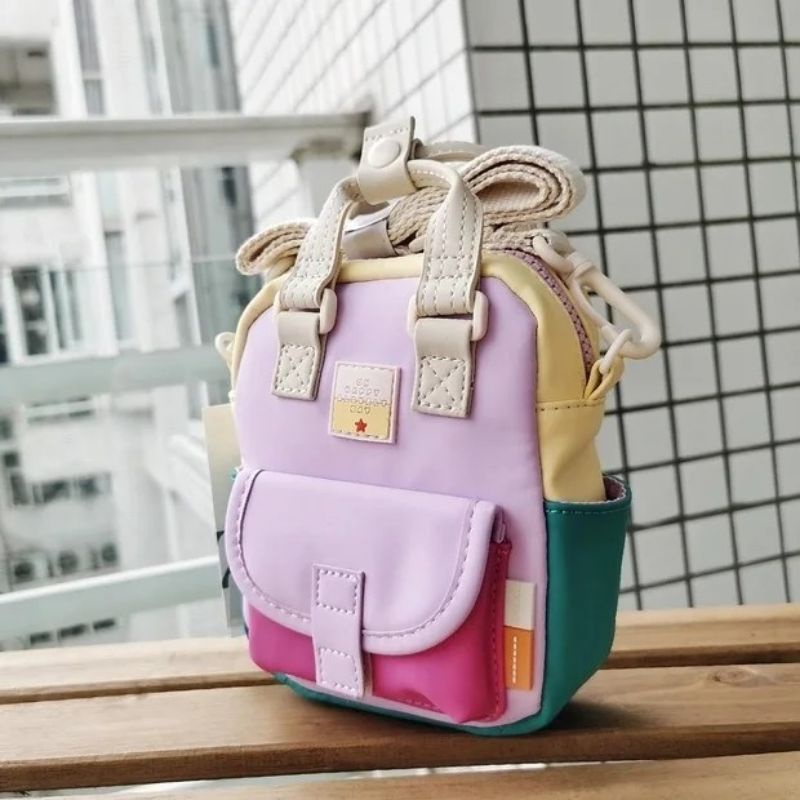 ZRA RUBBERIZED CROSSBODY BAG
