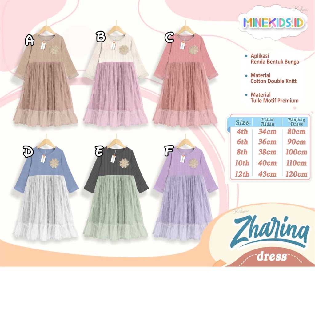 Dress Zharina long dress by Minekids