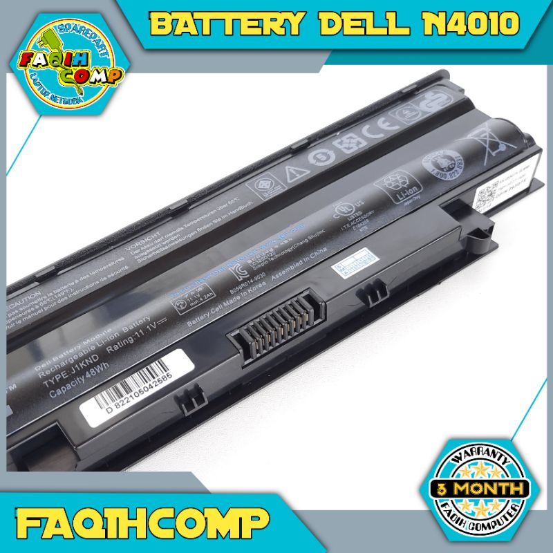 Baterai Battery Laptop Original DELL Inspiron 13R 14R 15R N4010 N4010D N4110 N3010 N4050 N5010 J1KND