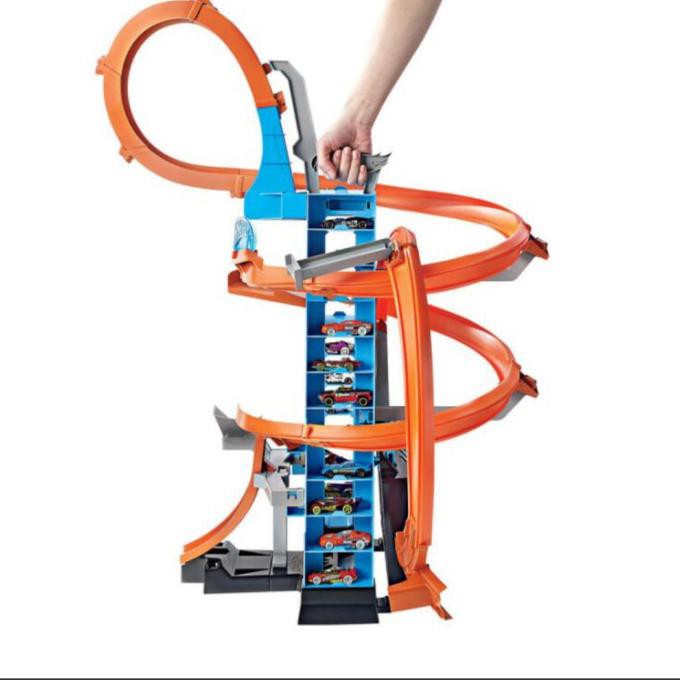 Jual Hotwheels Sky Crash Tower Trackset 