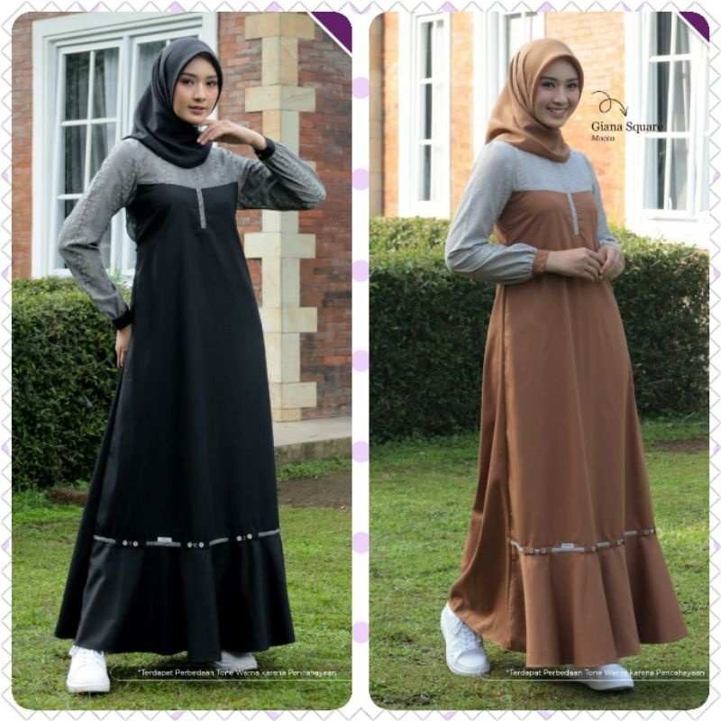 ETHICA GAMIS AYUMI 323 BLACK DAN MOCCA