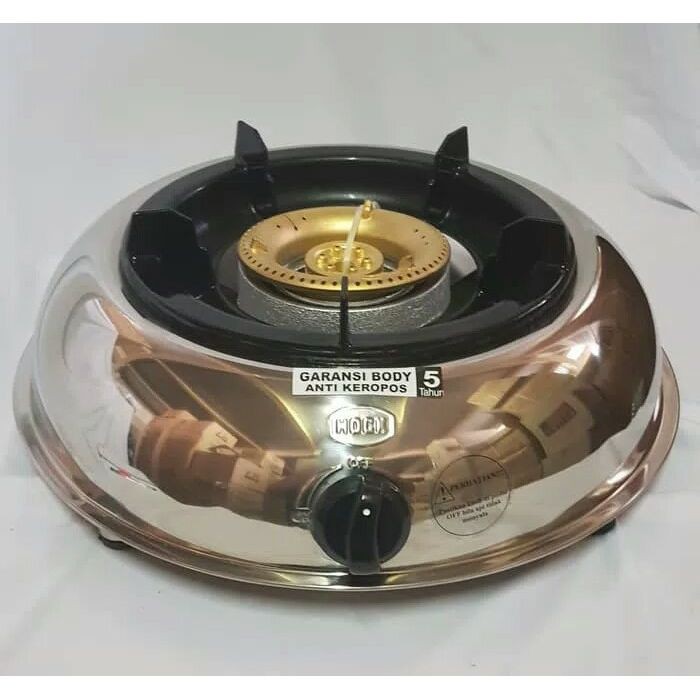 Kompor Gas LPG Hock Stainless Steel mutiara gold KGB 20 MG 120 MG
