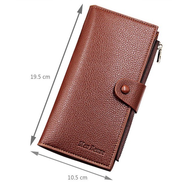 DOMPET PANJANG WANITA PRIA MENBENSE S103 KULIT PU HIGH GRADE WALLET PURSE RESLETING TEMPAT HP