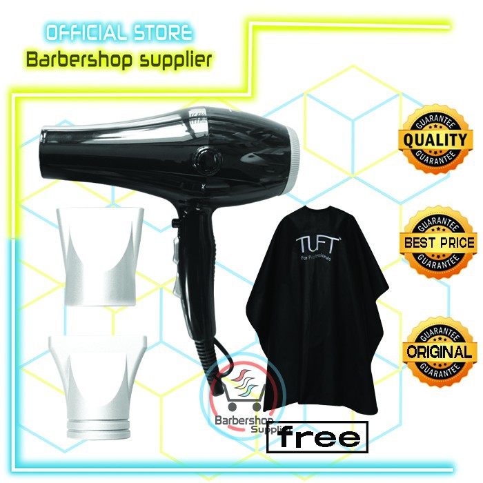 TUFT Hair Dryer 8602 ORI 2000 Watt / Pengering rambut