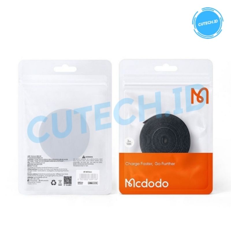 MCDODO VELCRO STRAP PENGIKAT PEREKAT KABEL MANAGEMENT / VS-096