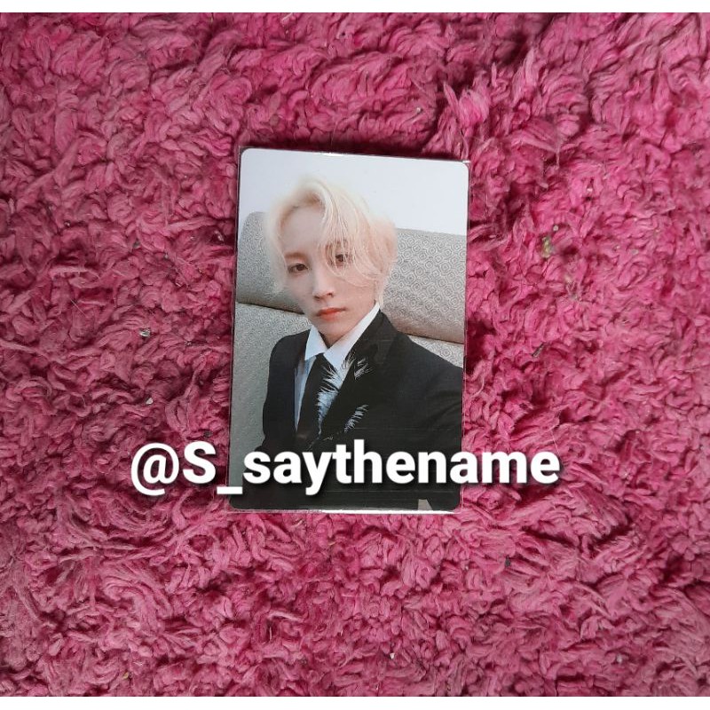 Jeonghan photocard An ode begin Seventeen