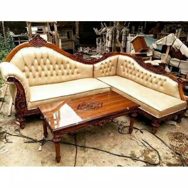 Sofa Tamu L Jati Jepara