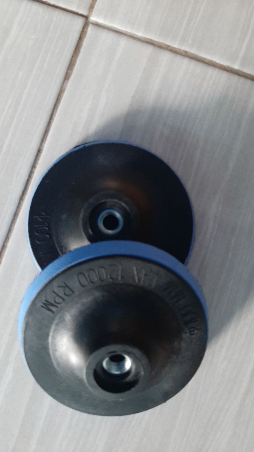 Tatakan Amplas Velcro 4 Inch