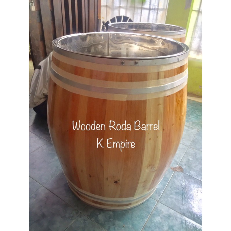 Gentong Es / Barrel Kayu