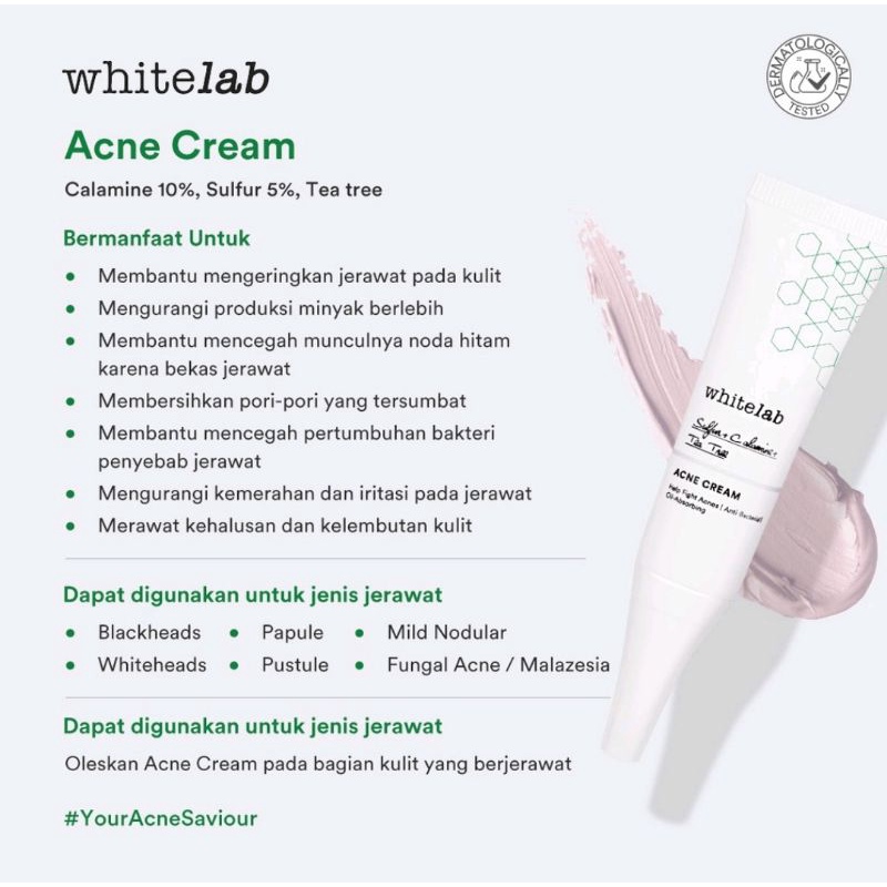 Whitelab Acne Cream