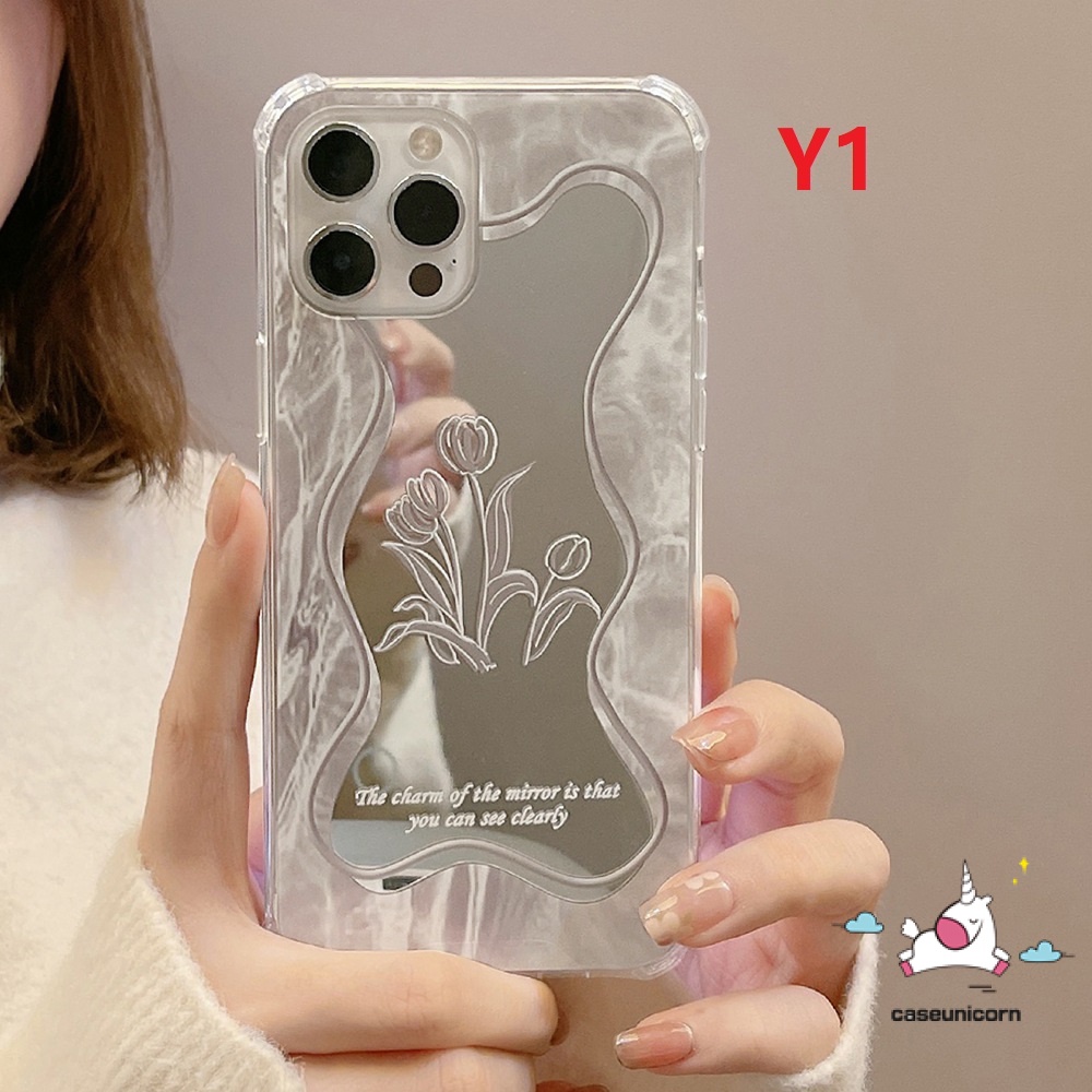 Casing Soft Case Tpu Motif Bunga + Daun + Bulan Untuk iPhone 7 / 8 + / XR / X / XS Max / 11 / 13 / 12 Pro Max / SE 2020