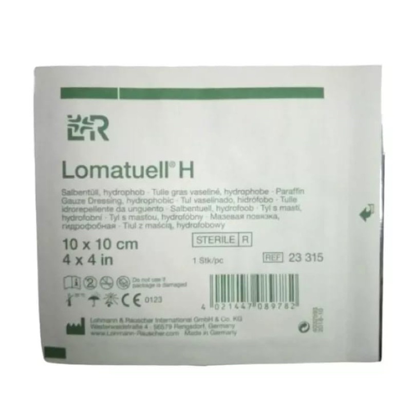 Vaseline Swab Wintuell 10cm x 10cm Pcs Ece Lomatuell Lomatul #AMG