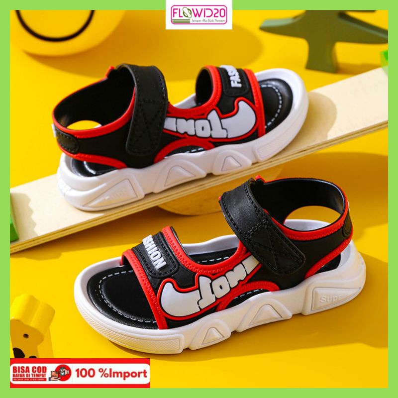 sandal gunung sepatu sandal anak laki model casual lucu 109