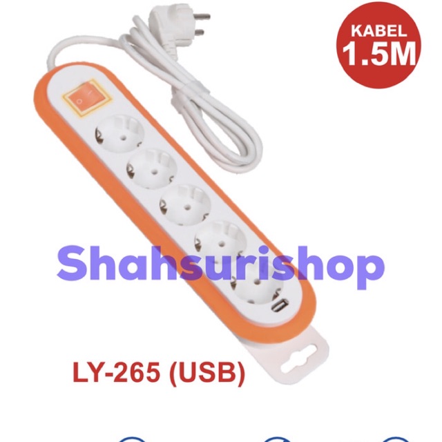 LUBANG + USB LOYAL LY 265U 1,5 M METER