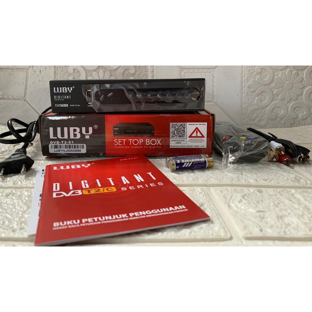 LUBY Antena Digital BOOSTER Receiver TV