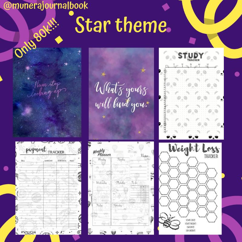 

Bullet Jurnal Binder Agenda