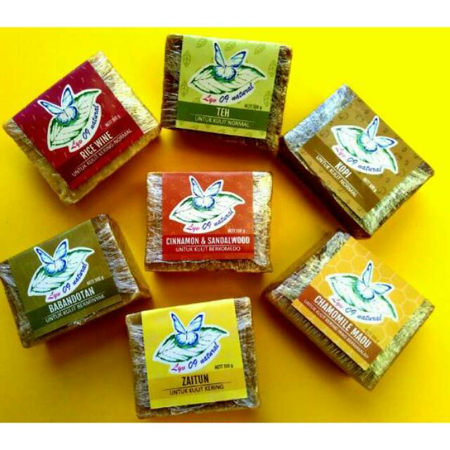 Lyv natural handmade soap (sabun natural/organik)