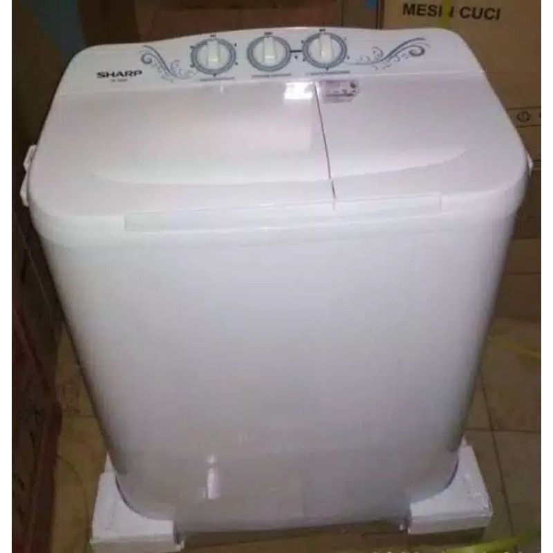 Khusus Sidoarjo Mojokerto Surabaya Mesin Cuci Sharp Est 65 Mw Kapasitas 6 5 Kg 2 Tabung Shopee Indonesia