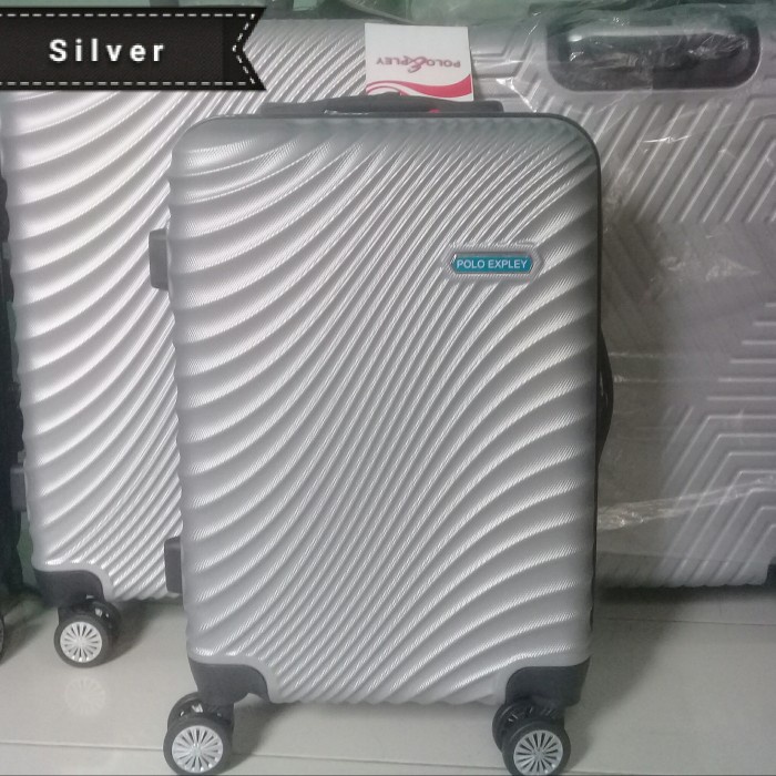 Koper - Tas Koper Fiber Polo Exply Import 20Inch Tas Pakaian Protection Lock