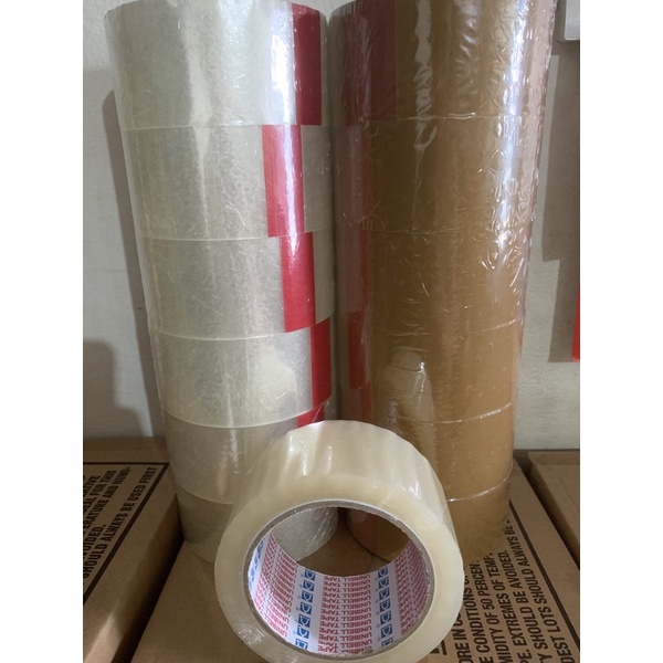 

Lakban OPP Unibel 2” (48mm) X 85 yd clear/brown