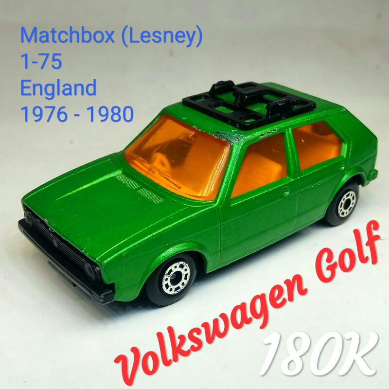Matchbox Lesney Volkswagen Golf Hijau