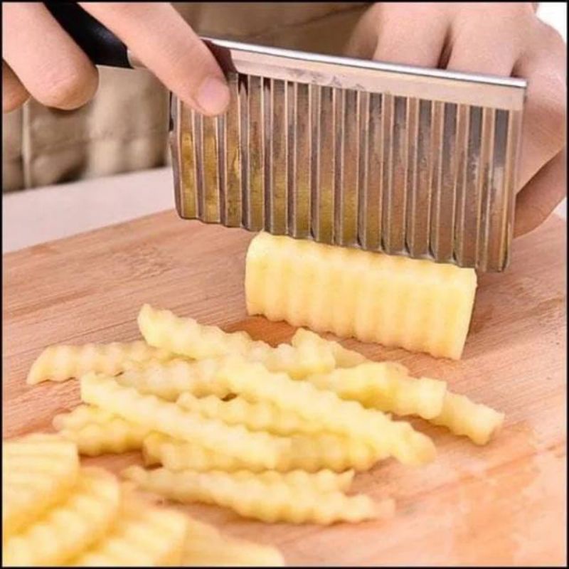 Pisau Acar Stainless / Pisau Agar / Pisau stainless / pisau gelombang