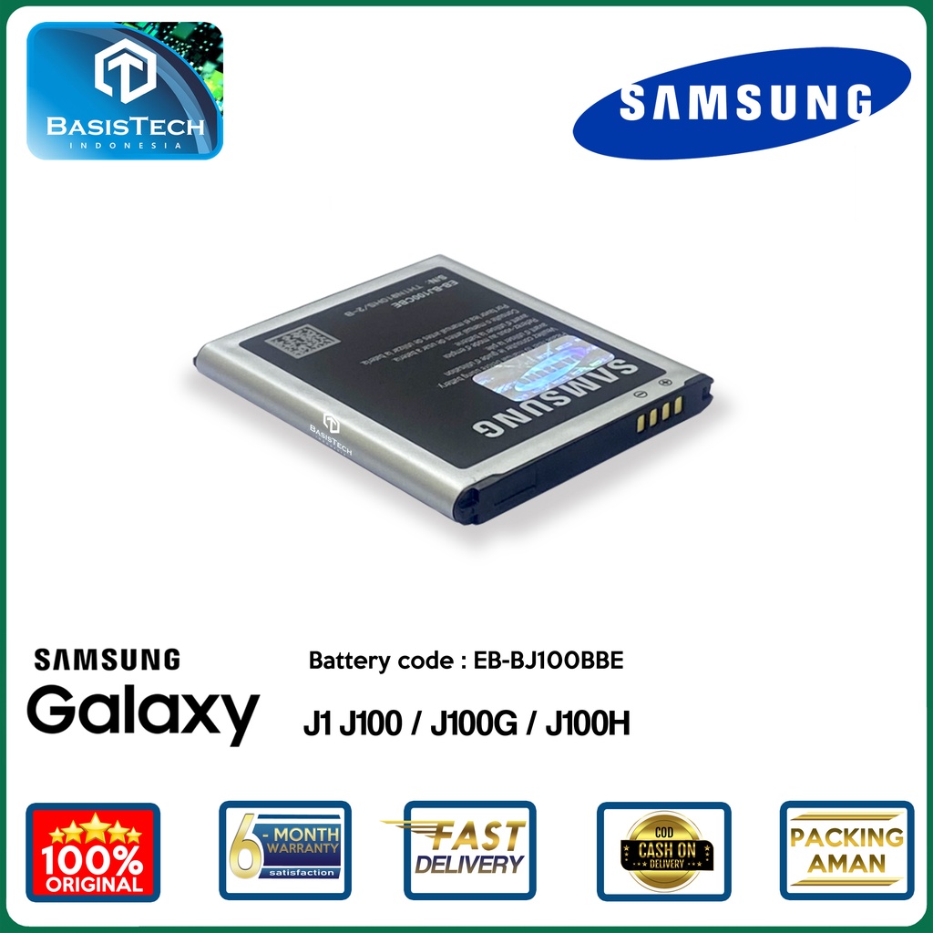 BATERAI SAMSUNG J1 2015 - J100 - J100G - J100H - EB-BJ100BBE - ORI