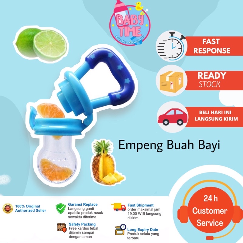 EMPENG BUAH BABY FRUIT &amp; FOOD FEEDER / EMPENG BUAH BAYI / FRUIT FEEDER PACIFIER / GIGITAN BUAH