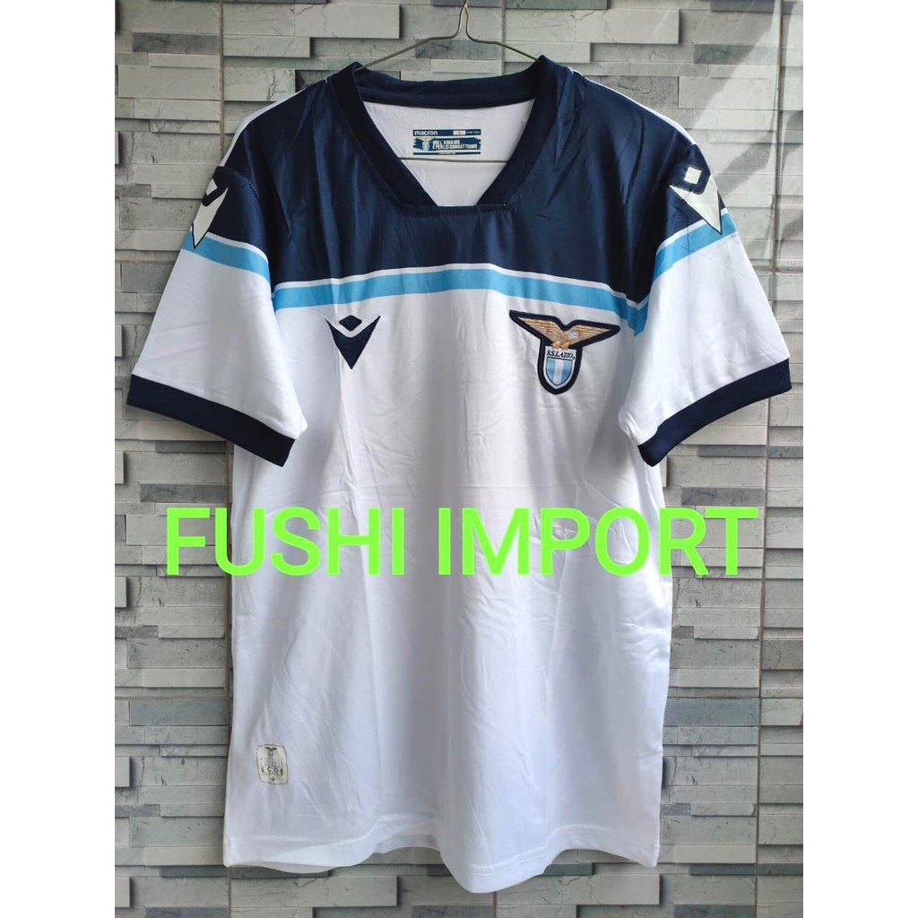 HQ JERSEY BOLA SS LAZIO MACRON AWAY 2021-2022 GO HQ IMPORT