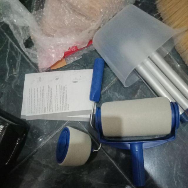 Kuas Roll Cat Dinding Rumah Paint Roller Pintal Facil Mollar