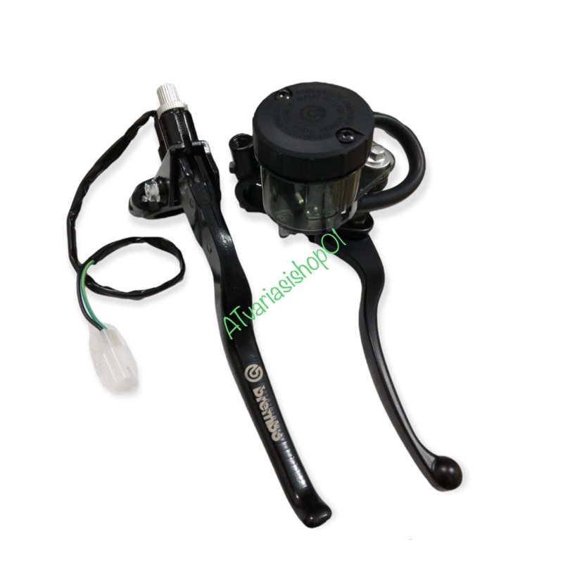 HANDLE MASTER REM KANAN TABUNG REM BIG SMOKE BREMBO PLUS HANDLE KIRI BREMO REM KOPLING BREMBO UNIVER