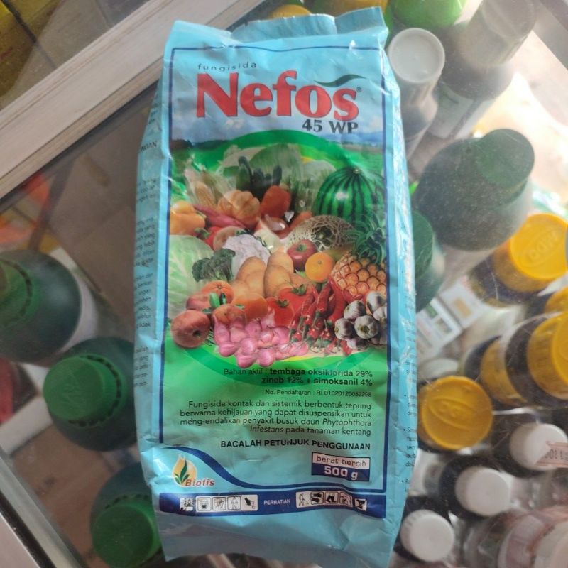 FUNGISIDA NEFOS 45 WP 500 GRAM