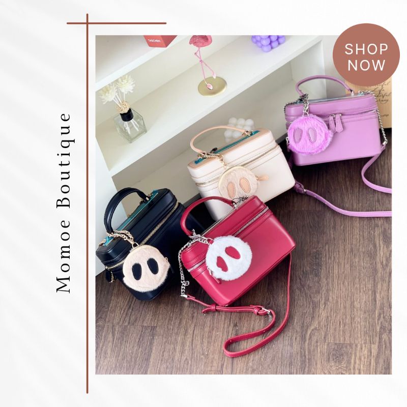 P212 Tas Selempang Wanita Pedro Boxy Shoulder Bag