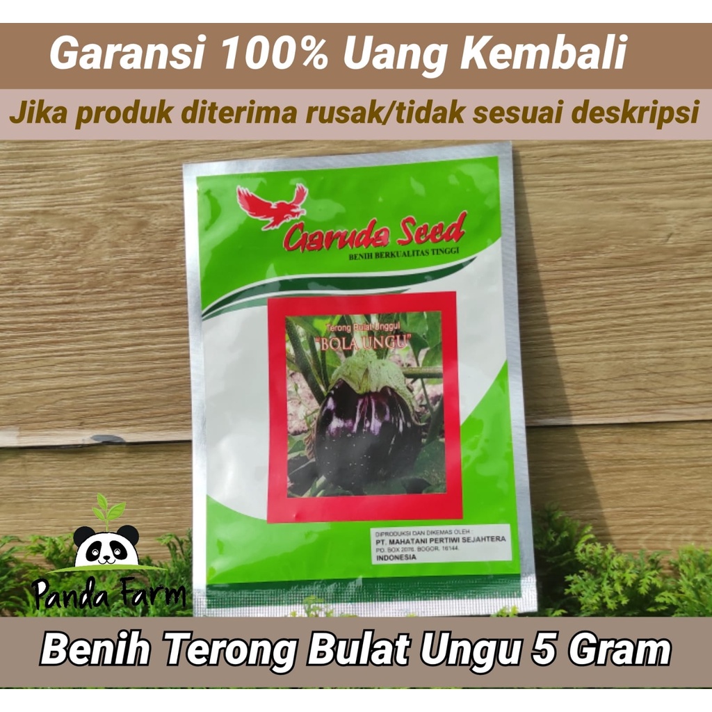 Jual Benih Bibit Terong Ungu Bulat Garuda Seed Isi Gr Shopee Indonesia