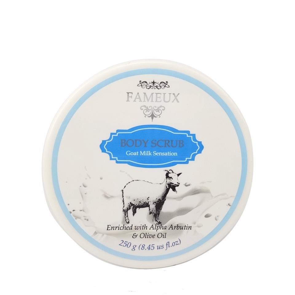 Fameux Goat Milk Body Scrub 250gr
