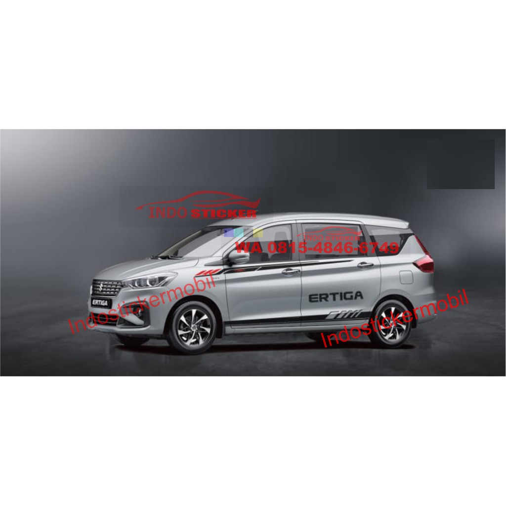 STICKER STIKER MOBIL ERTIGA CUTTING STICKER MOBIL SUZUKI ERTIGA