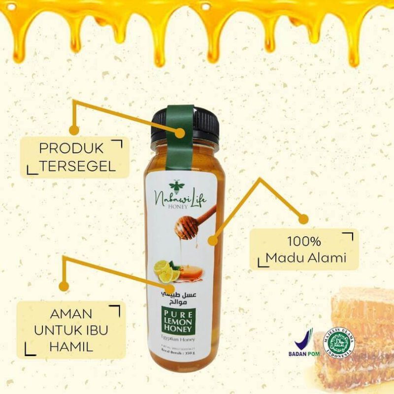 

LEMON HONEY (350GRAM)