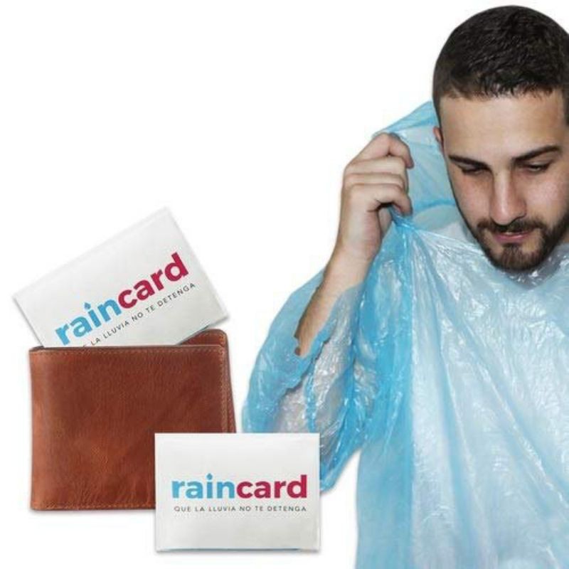 COD RAIN CARD JAS HUJAN KARTU PORTABLE TIPIS SUPER MURAH