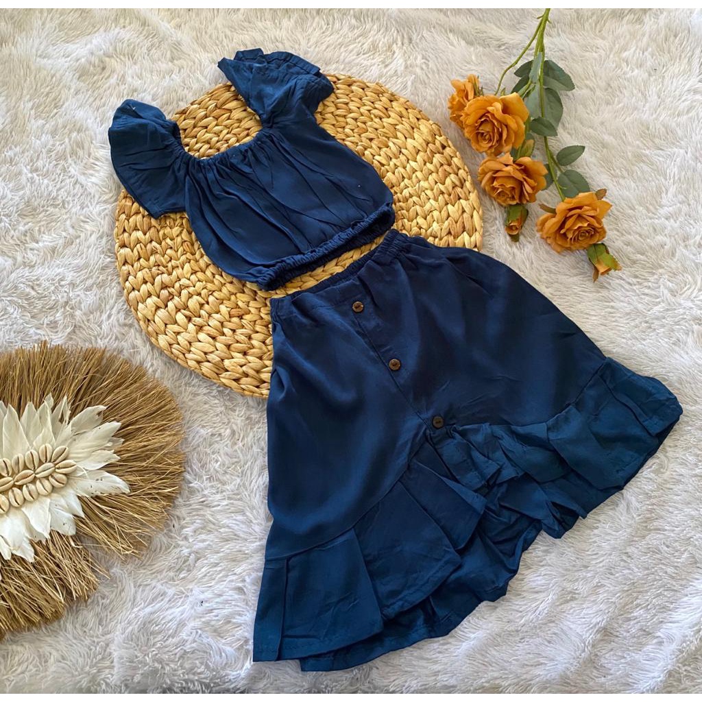 BAJU ANAK PEREMPUAN ONE SET CECIL MURAH GROSIR SETELAN ANAK-5