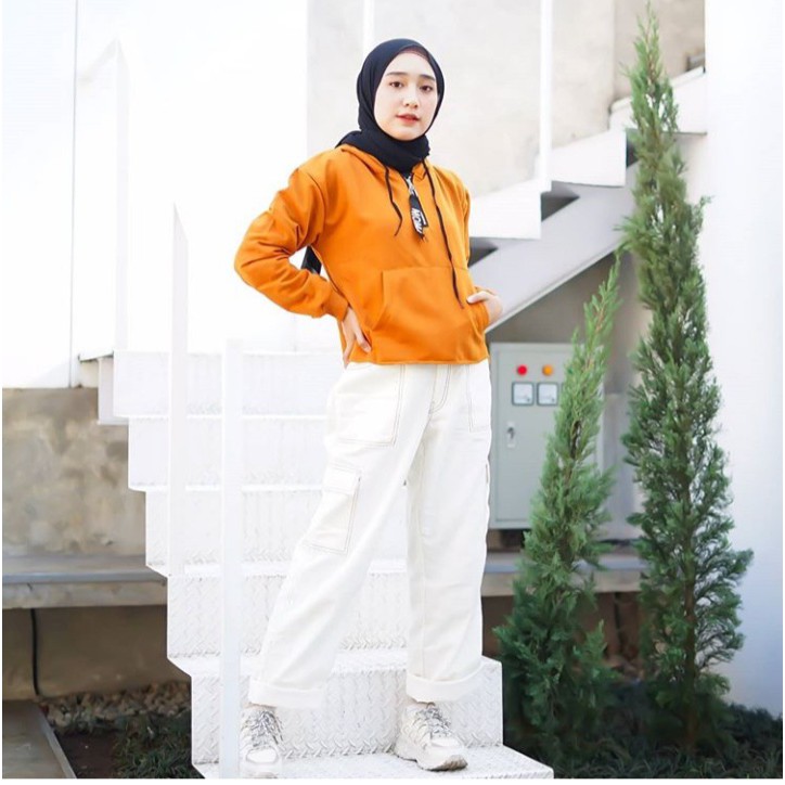 Sweater Wanita Murah Berkualitas-Moma Crope