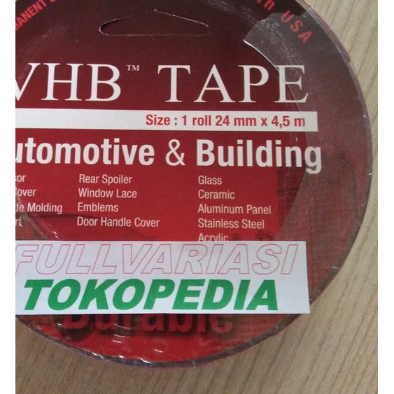 

♚ Double Tape 3M VHB 24mm x 4,5m Original ♡