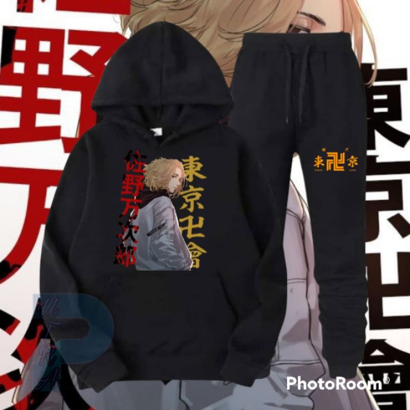 ANIME TOKYO REVENGGERS MICKEY/Satu Setel Celana Joger/Jaket Anak Sweater Anak Hoodie Anak/Hoodie Dew