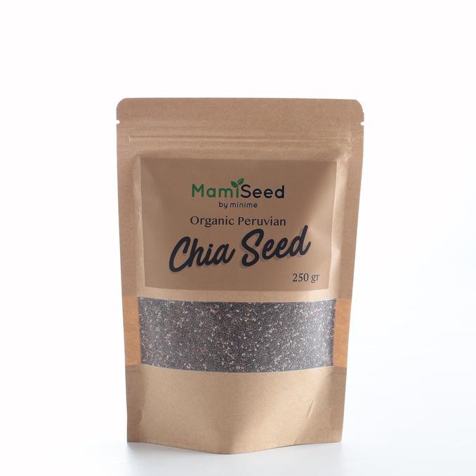 

BEST SELLER MAMISEED Black Organic Chia Seeds 250gr