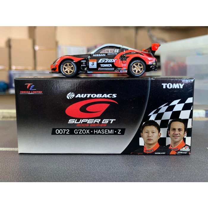 Tomica Limited 0072 Autobacs GT 2004 Gzox Hasemi Z