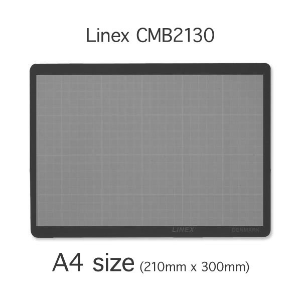 

Linex cutting mat 210x300mm hitam - ref.4819